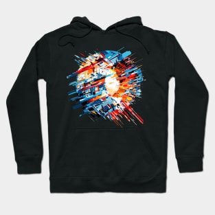 World City Circle Of Life Optimistic Fun Abstract Hoodie